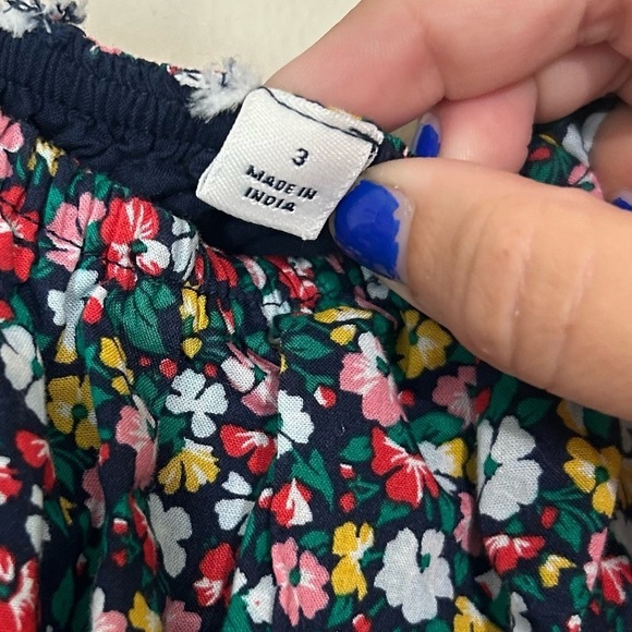 Janie and Jack Floral Puff Sleeve Dress SIZE 3T - Picture 3 of 4